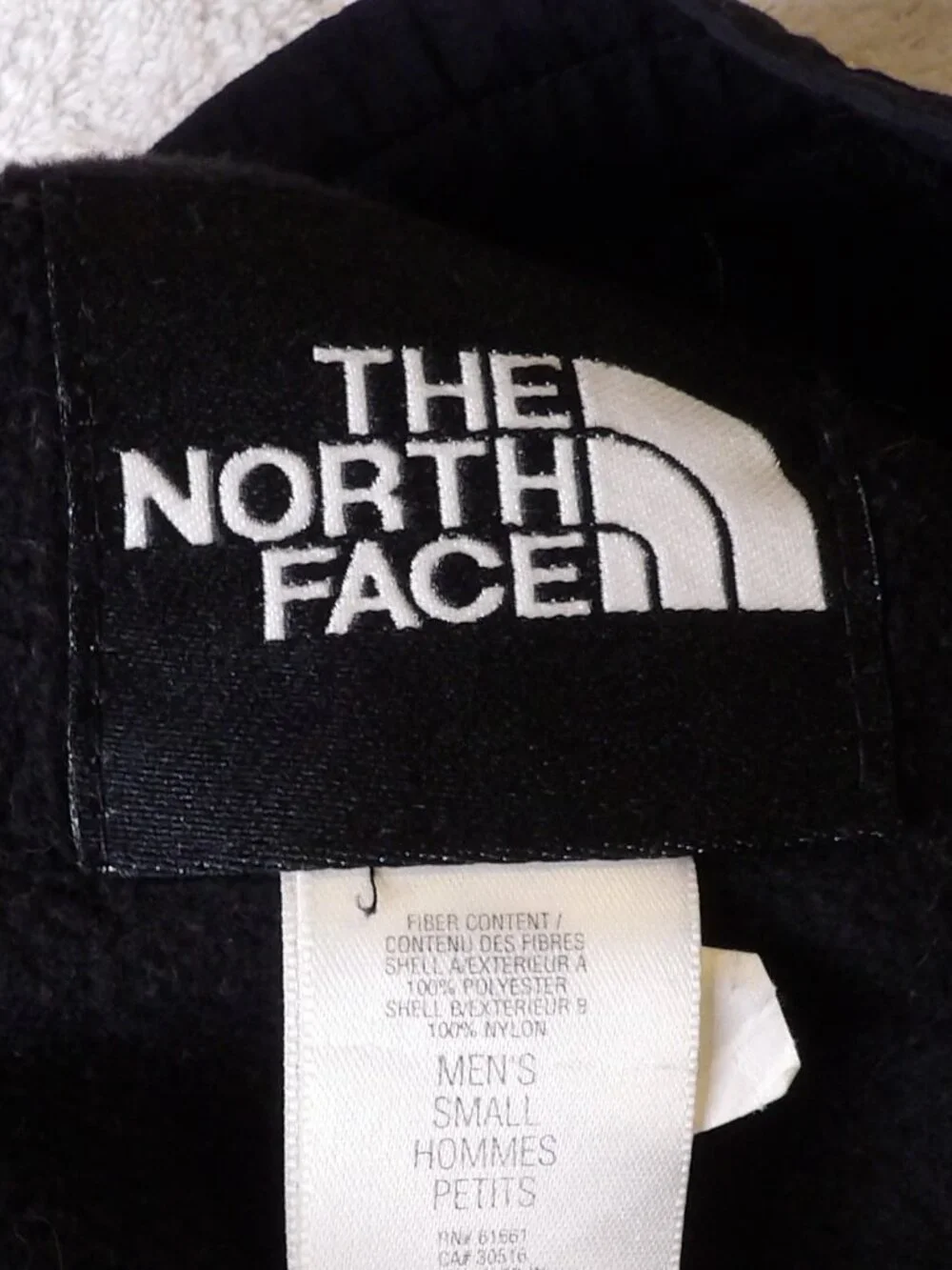 The North Face Black Retro Denali Fleece Pants Size Small